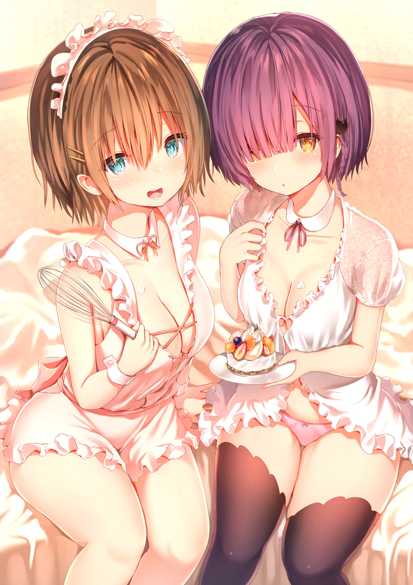 This is a pixiv picture whose title is 瑞葉＆彩乃さん.