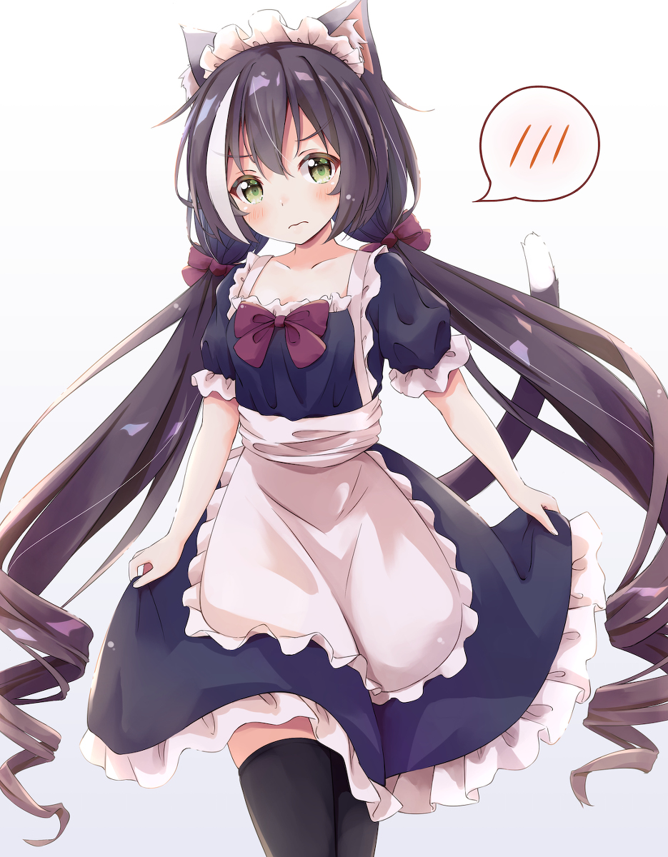 This is a pixiv picture whose title is キャルちゃんメイド.