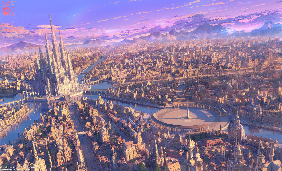 This is a pixiv picture whose title is Pigeon Kingdom Imperial city.