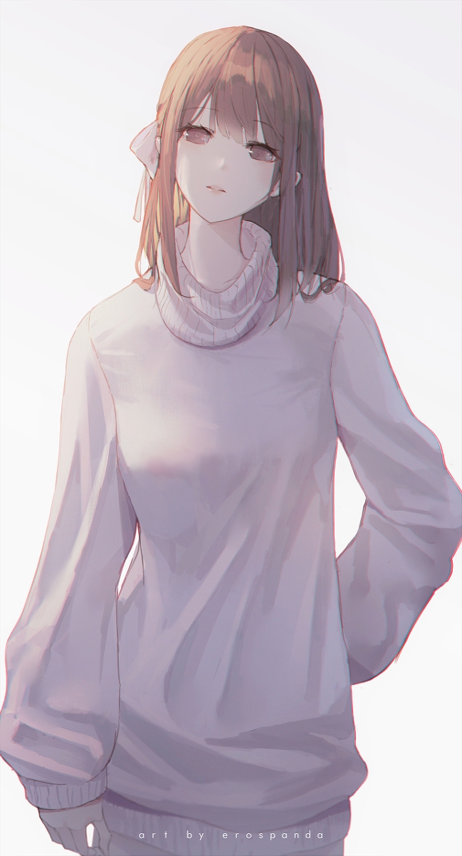 This is a pixiv picture whose title is Sweater.