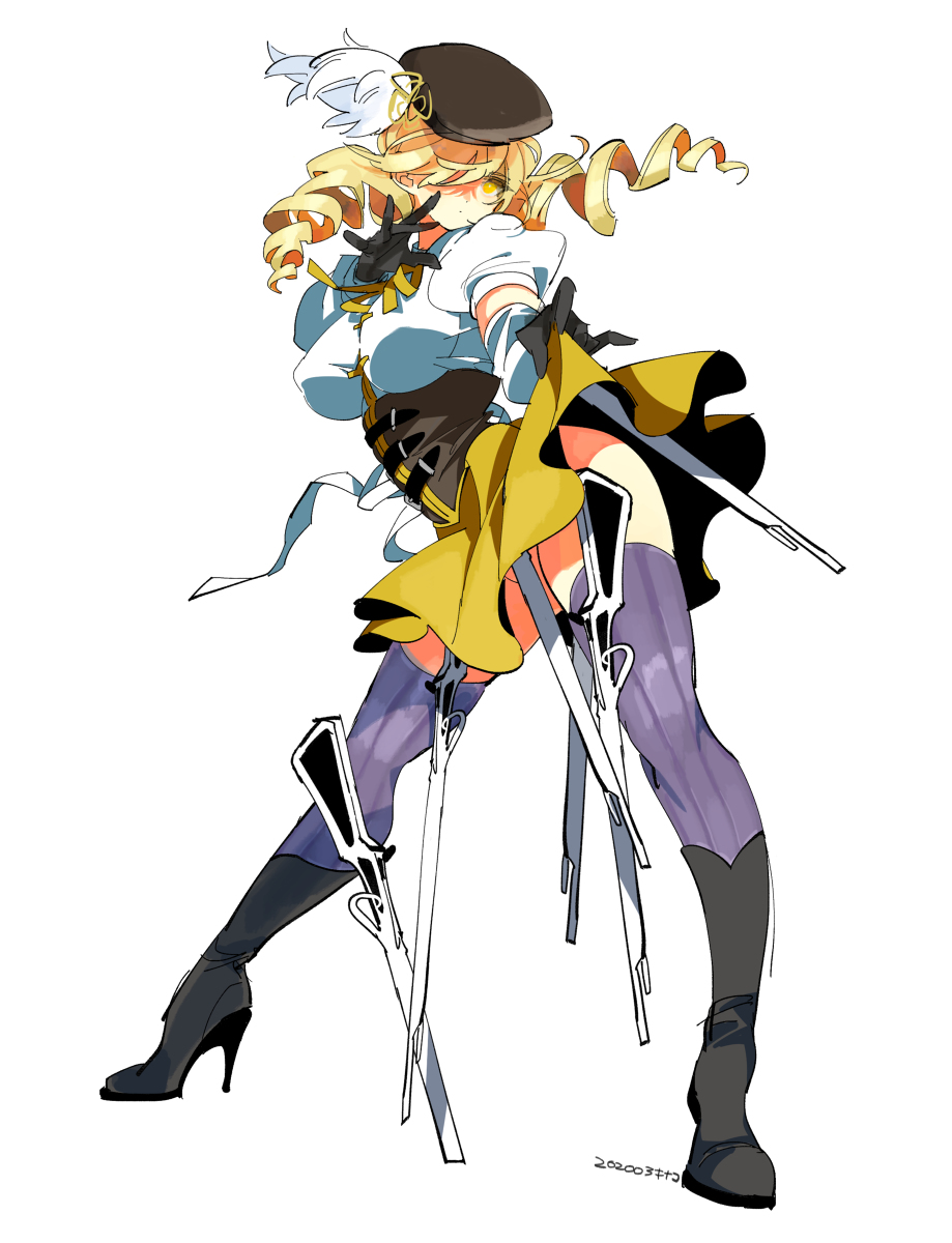 This is a pixiv picture whose title is マミちゃん.