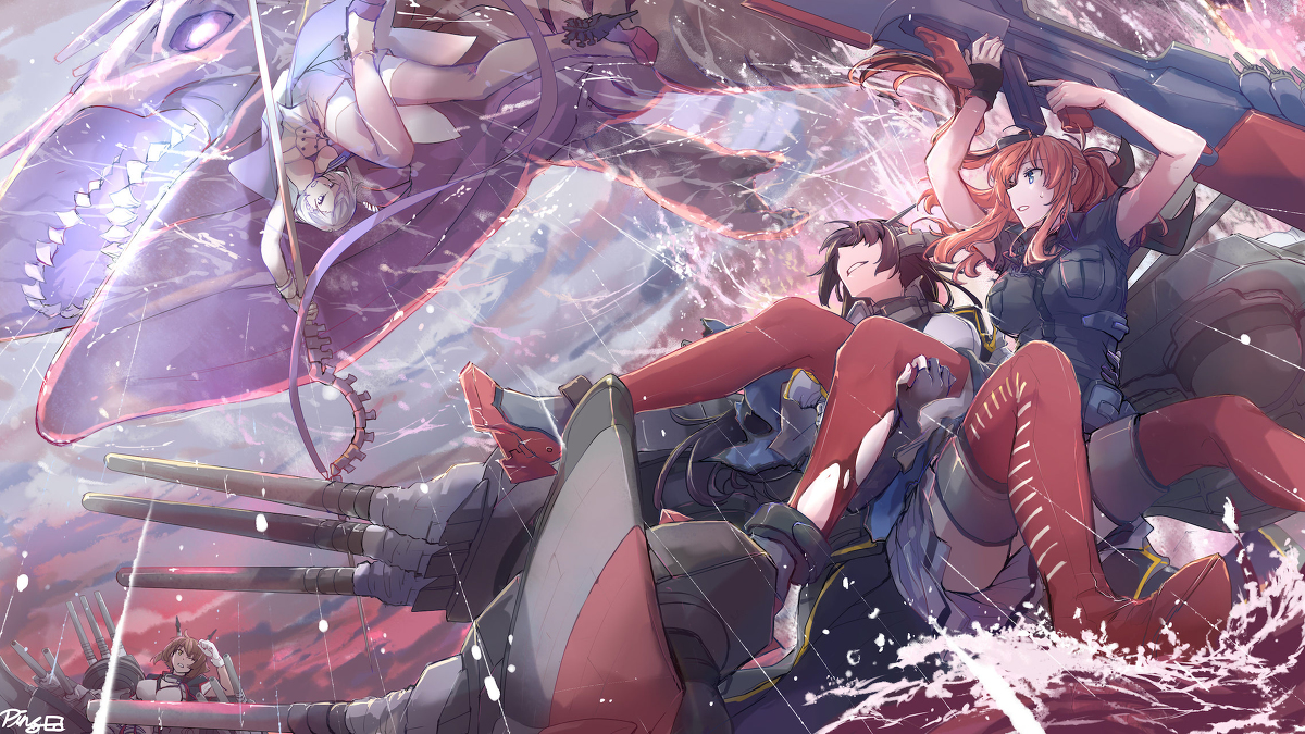 This is a pixiv picture whose title is 艦これログ.