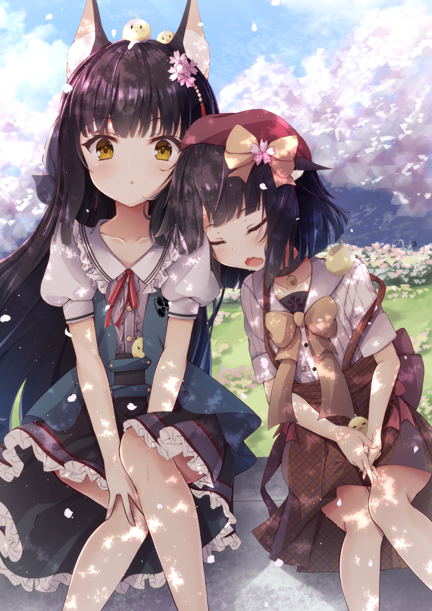This is a pixiv picture whose title is ハルハル長陸奥.