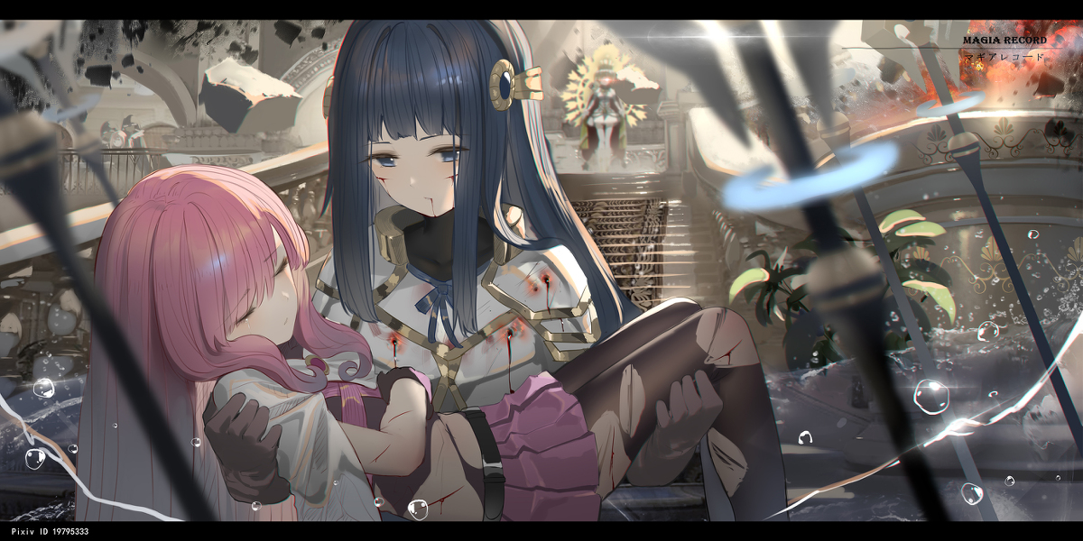 This is a pixiv picture whose title is 魔法纪录.