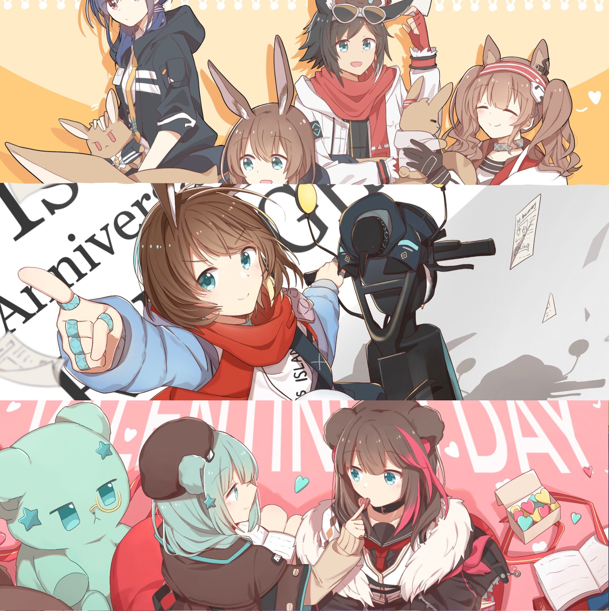 This is a pixiv picture whose title is 明日方舟log.