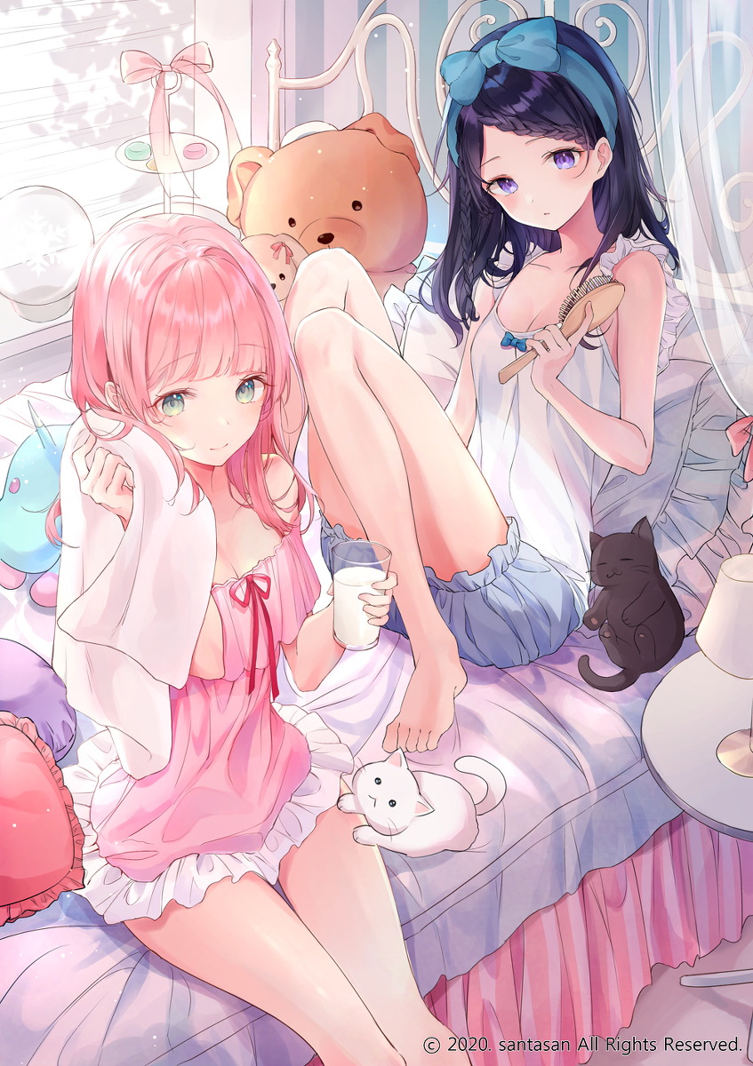 This is a pixiv picture whose title is 【仕事絵】フリエッタとウィルデ.