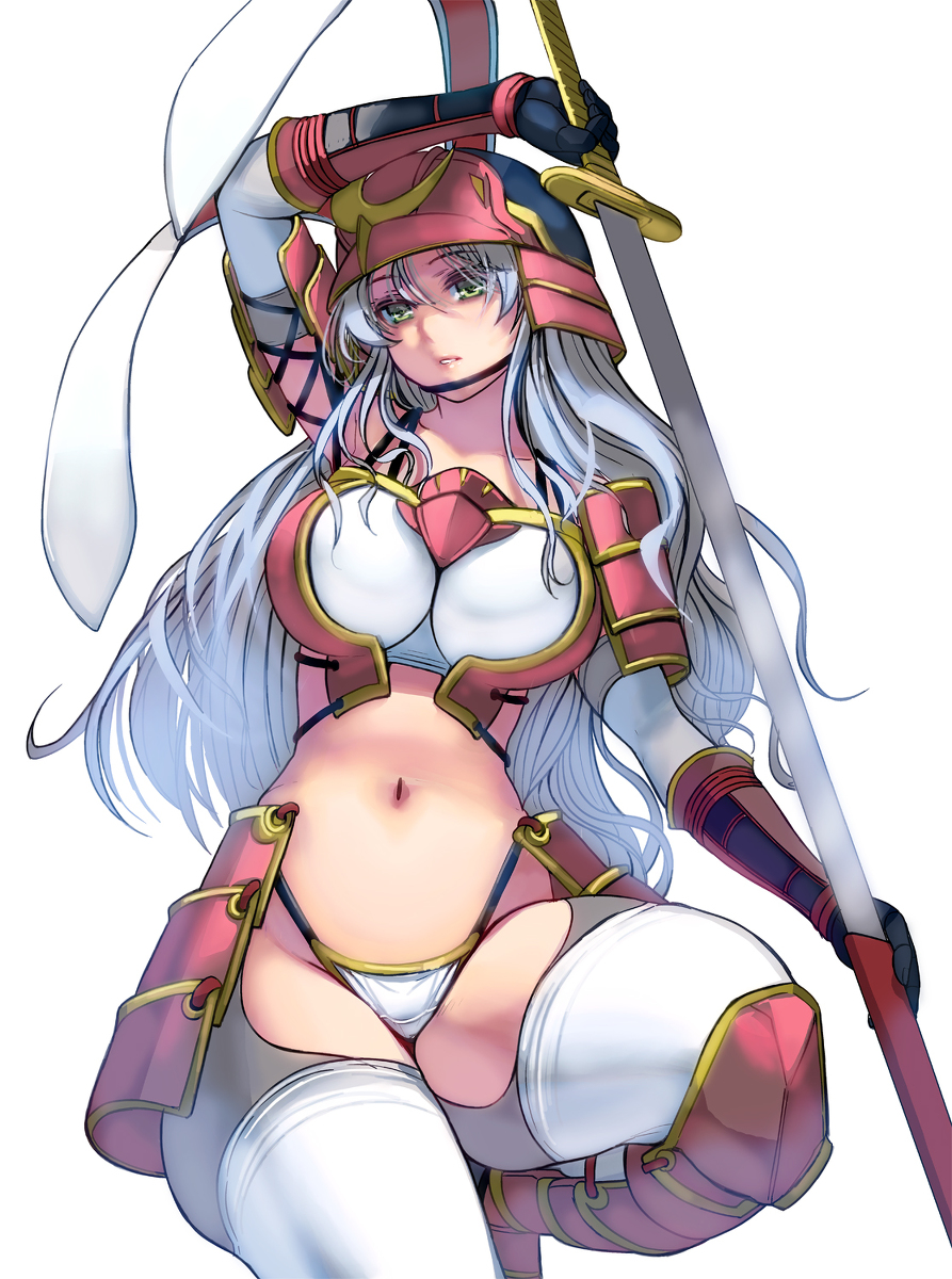 This is a pixiv picture whose title is 兎侍.