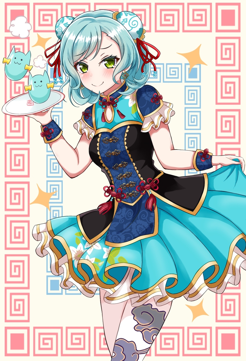 This is a pixiv picture whose title is チャイナ服日菜ちゃん.