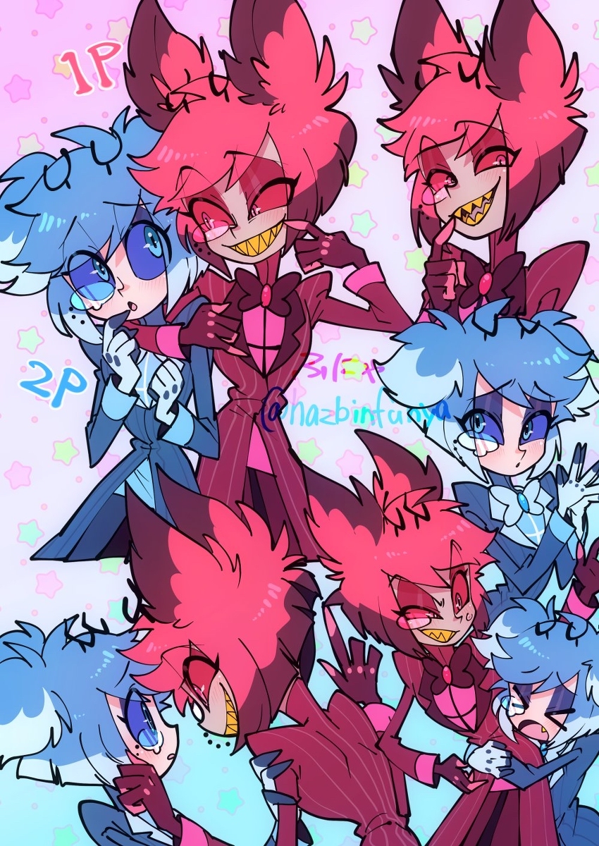 This is a pixiv picture whose title is AUアラスターまとめ（何でも許せる方向け）.