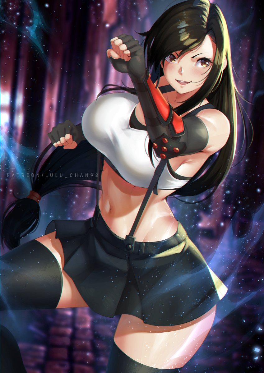 This is a pixiv picture whose title is Tifa Lockhart - FF7Remake.