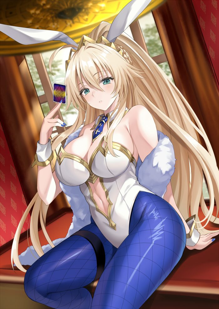 This is a pixiv picture whose title is バニー獅子王.