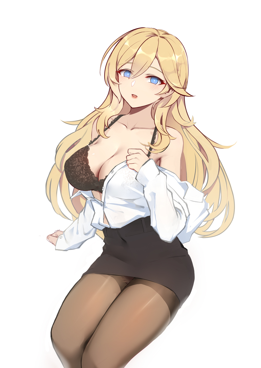 This is a pixiv picture whose title is 下着.