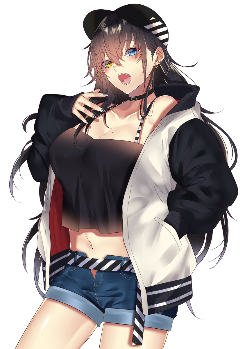 This is a pixiv picture whose title is キャラ被りデザインゲーム.