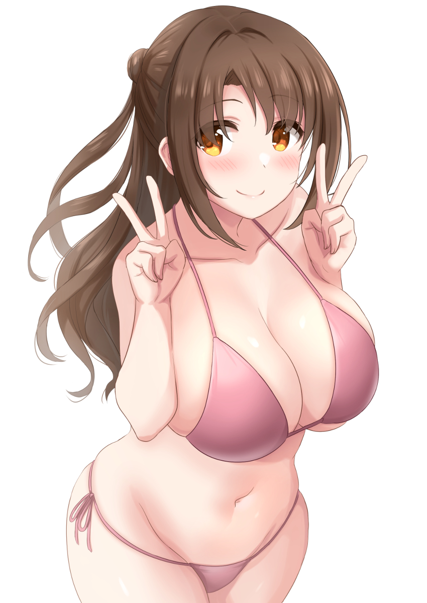 This is a pixiv picture whose title is しまむー👙✌✌.