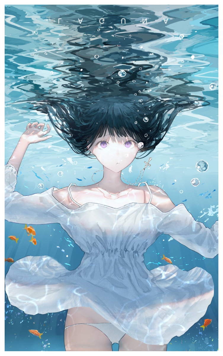 This is a pixiv picture whose title is LAGUNA.
