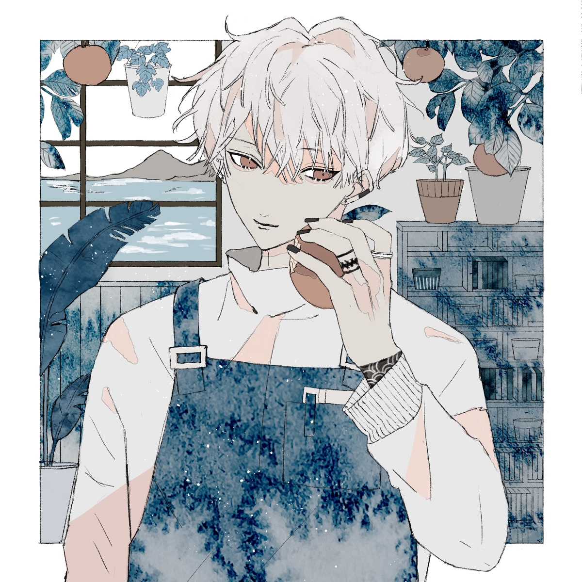 This is a pixiv picture whose title is no title.