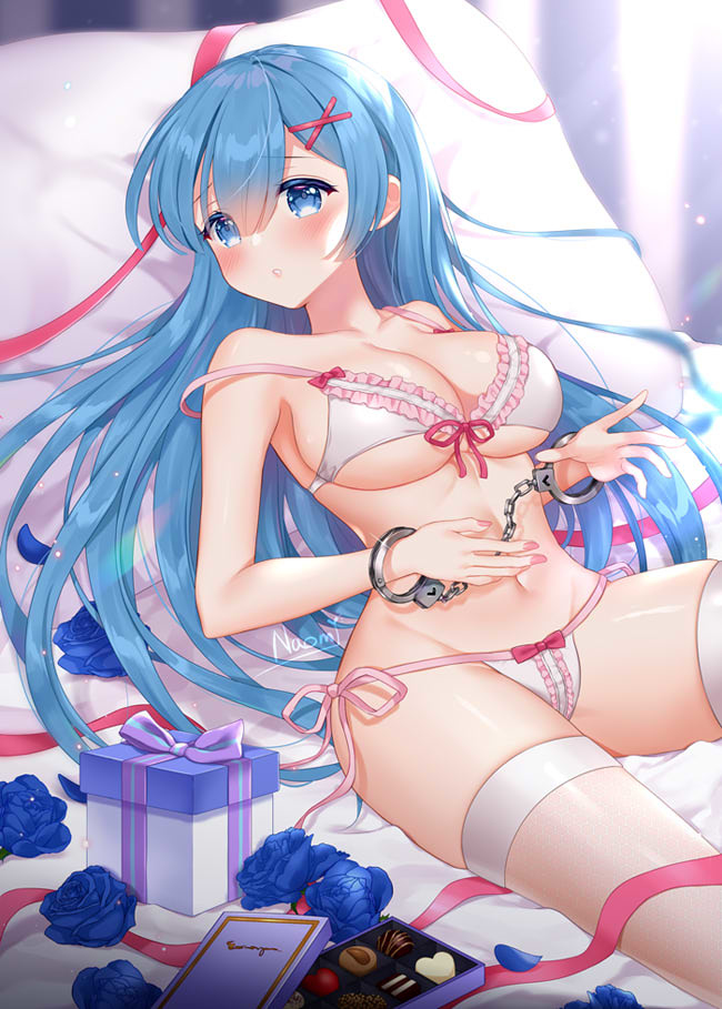 This is a pixiv picture whose title is レムを溺愛した結果…🌹.