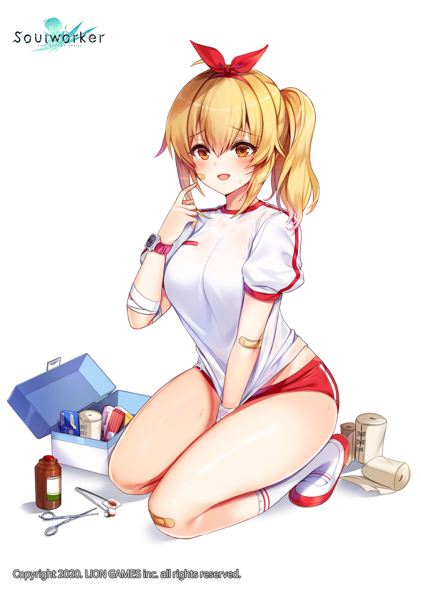This is a pixiv picture whose title is SOULWORKER 運動会コスチューム.