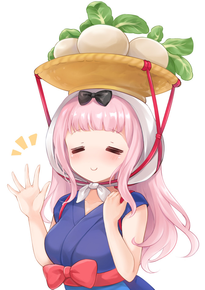 This is a pixiv picture whose title is カブを売ってる藤原書記.
