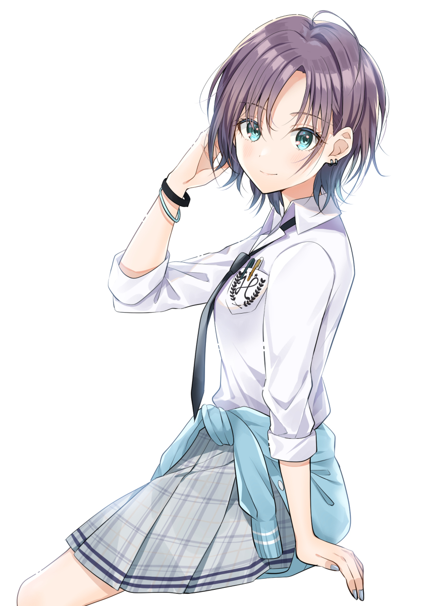 This is a pixiv picture whose title is 浅倉透さん.