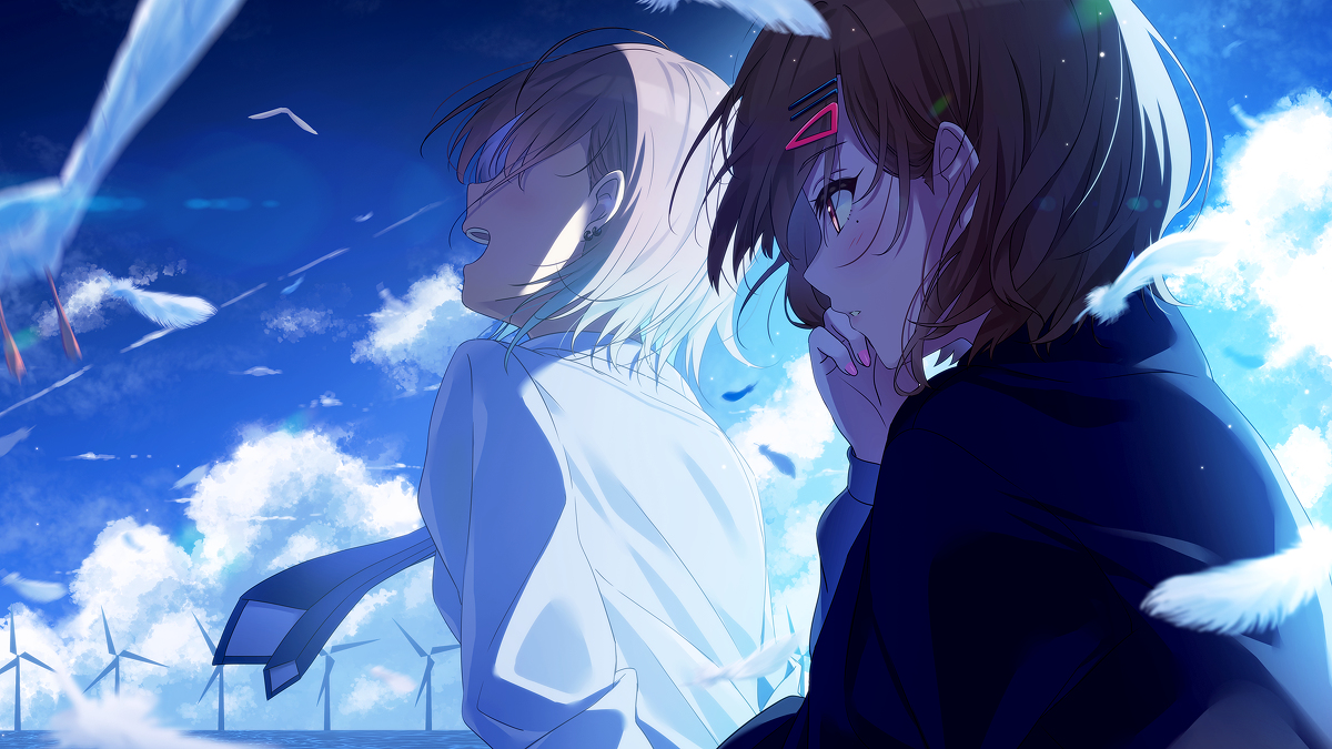 This is a pixiv picture whose title is 透明から.