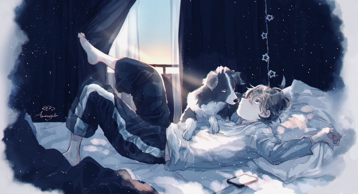 This is a pixiv picture whose title is 十分.