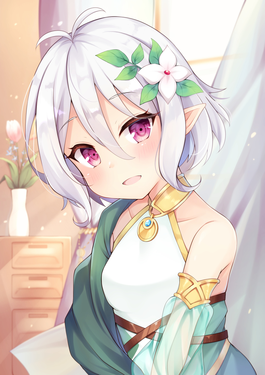 This is a pixiv picture whose title is お目覚めですか？.