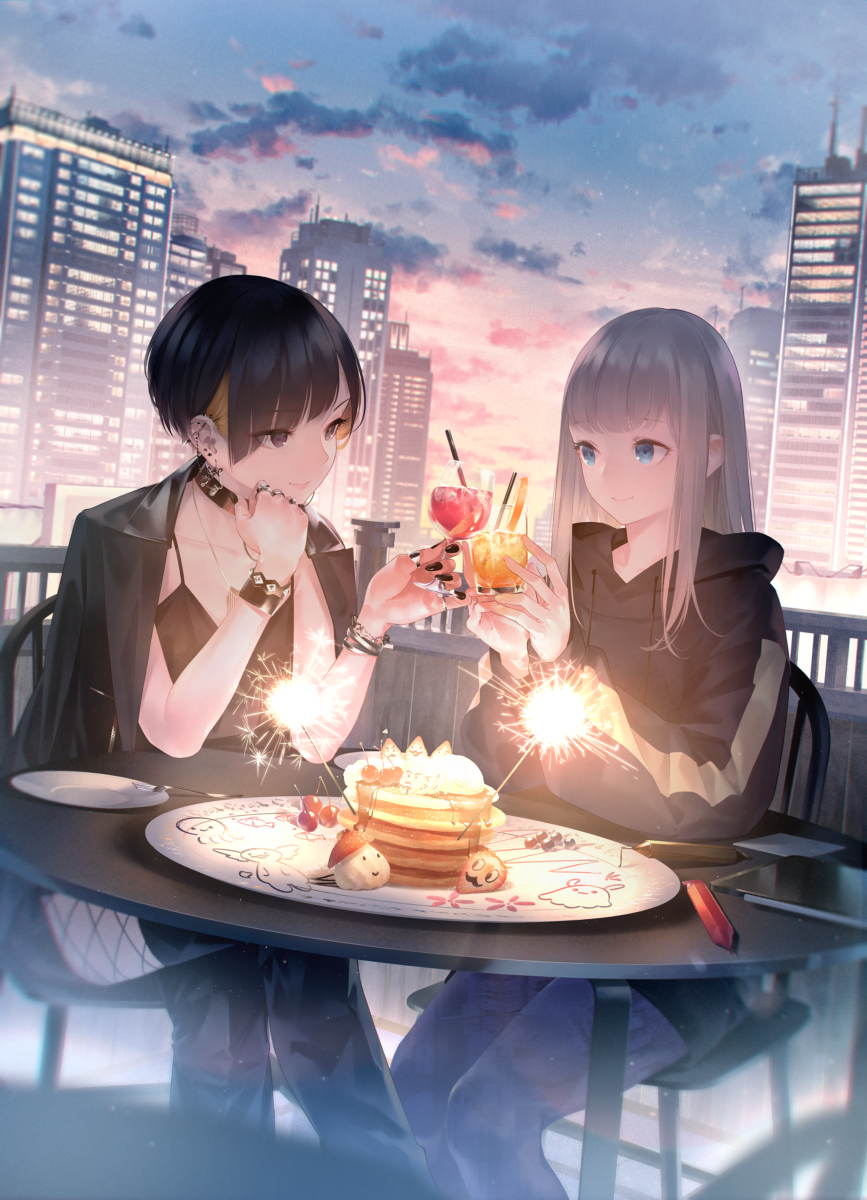 This is a pixiv picture whose title is お祝い.