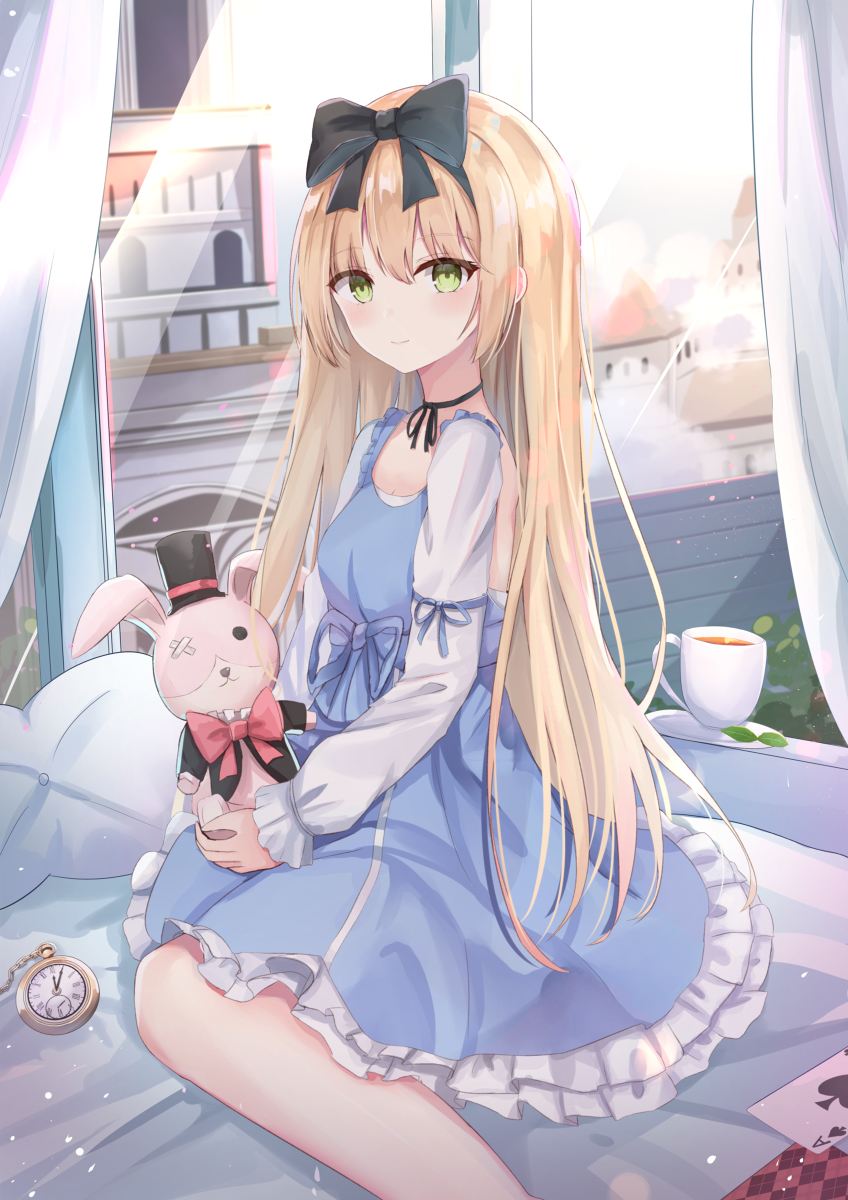 This is a pixiv picture whose title is Alice.