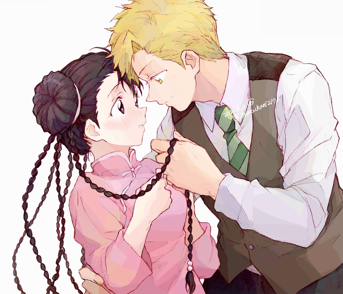 This is a pixiv picture whose title is 【アルメイ】「ボクのお姫様」.