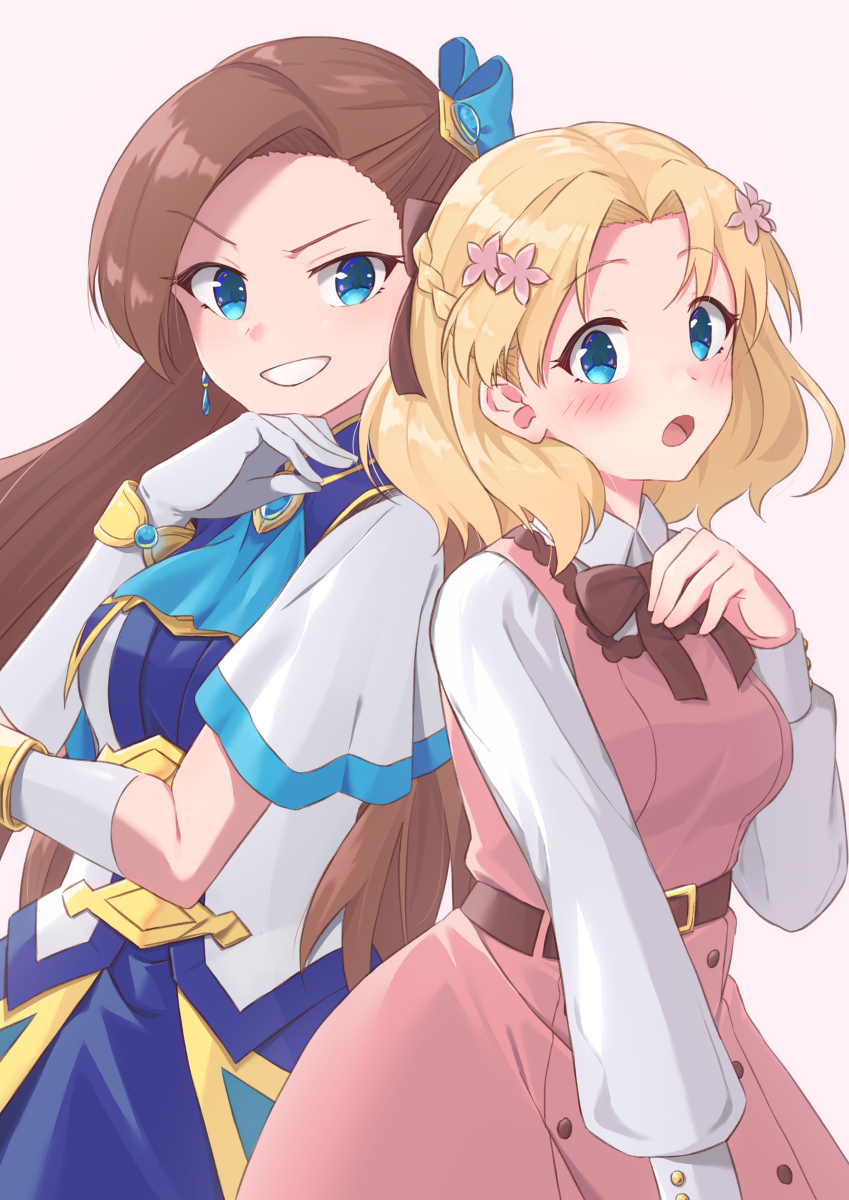 This is a pixiv picture whose title is カタリナ・クラエスとマリア・キャンベル.