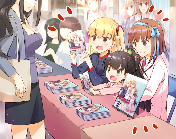 This is a pixiv picture whose title is エアコミケ1日目お疲れさまでした.