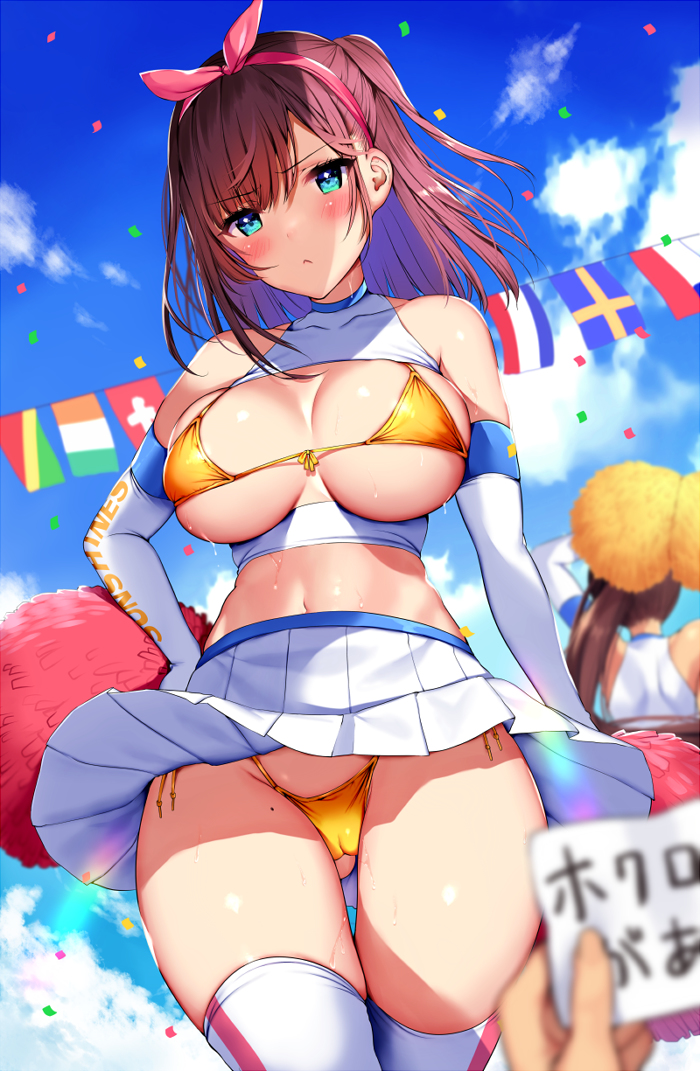 This is a pixiv picture whose title is 借り物競争２.