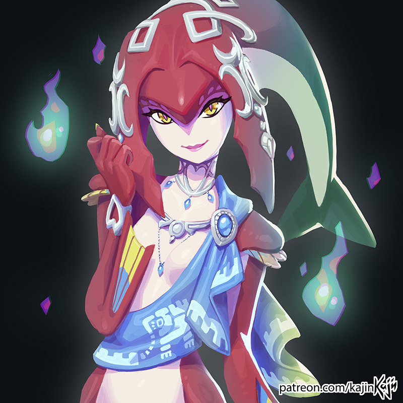 This is a pixiv picture whose title is Mipha.