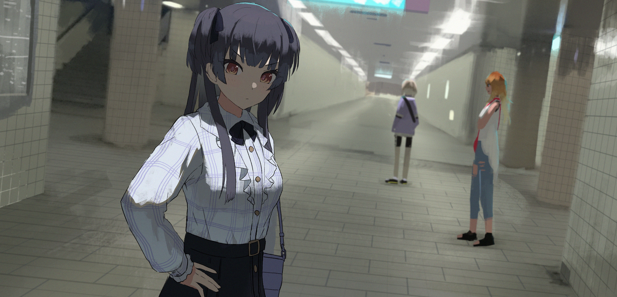 This is a pixiv picture whose title is 冬優子.