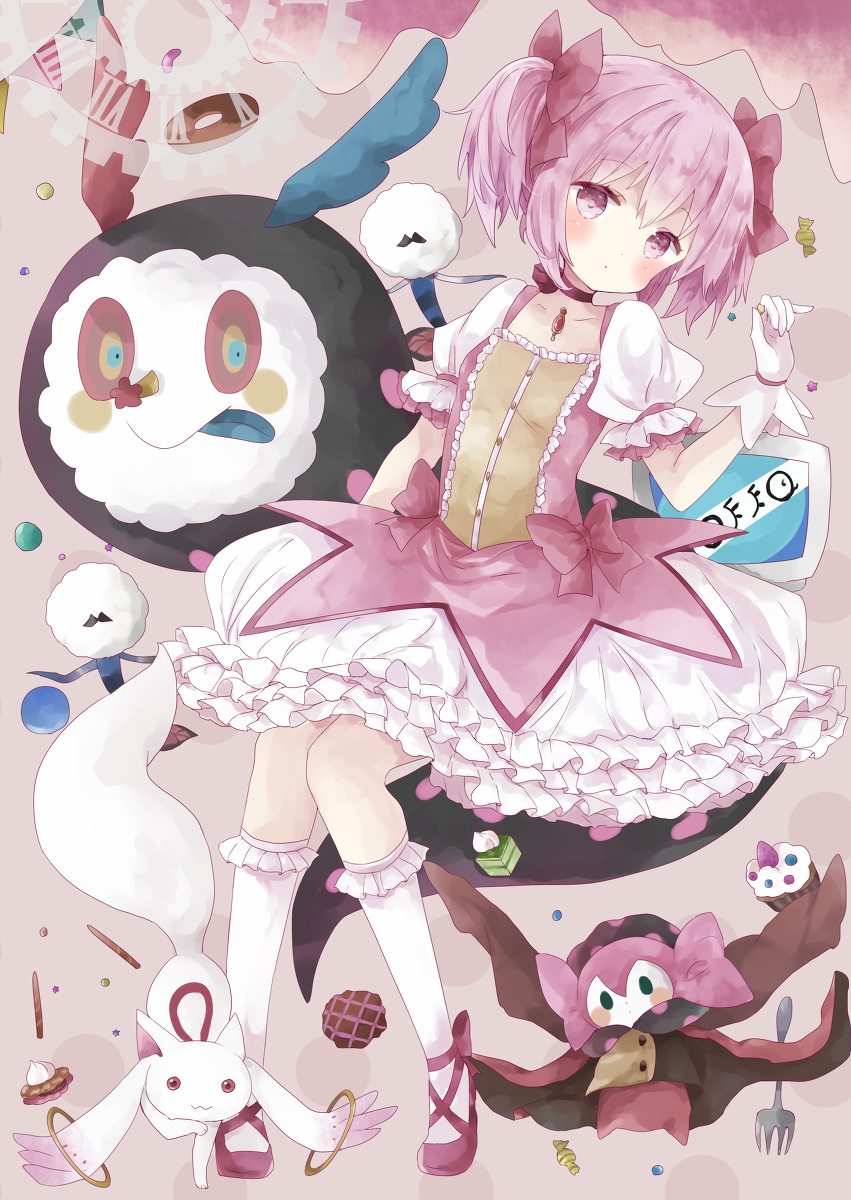 This is a pixiv picture whose title is まどか.