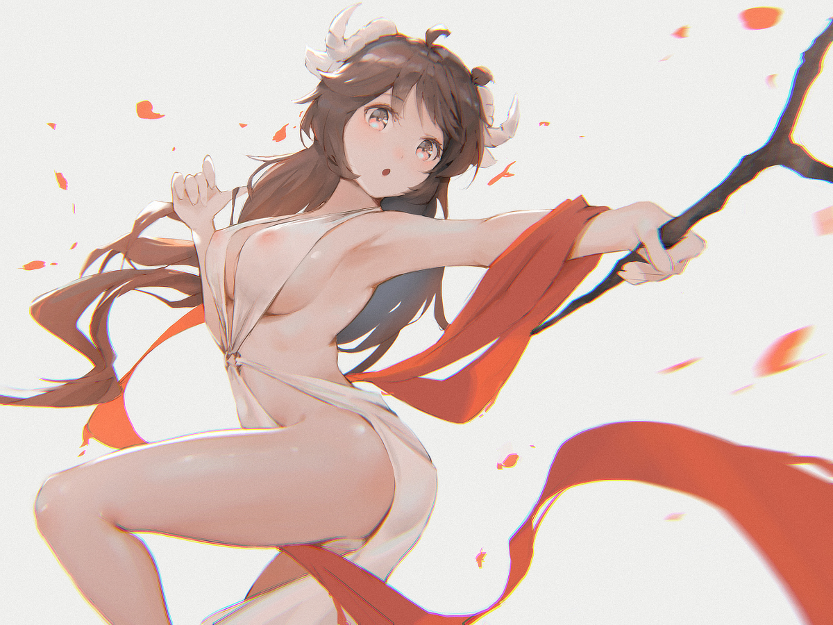 This is a pixiv picture whose title is Eyjafjalla Cheongsam Ver..