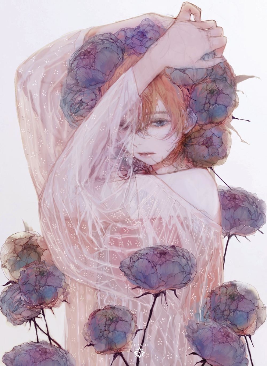 This is a pixiv picture whose title is peony.