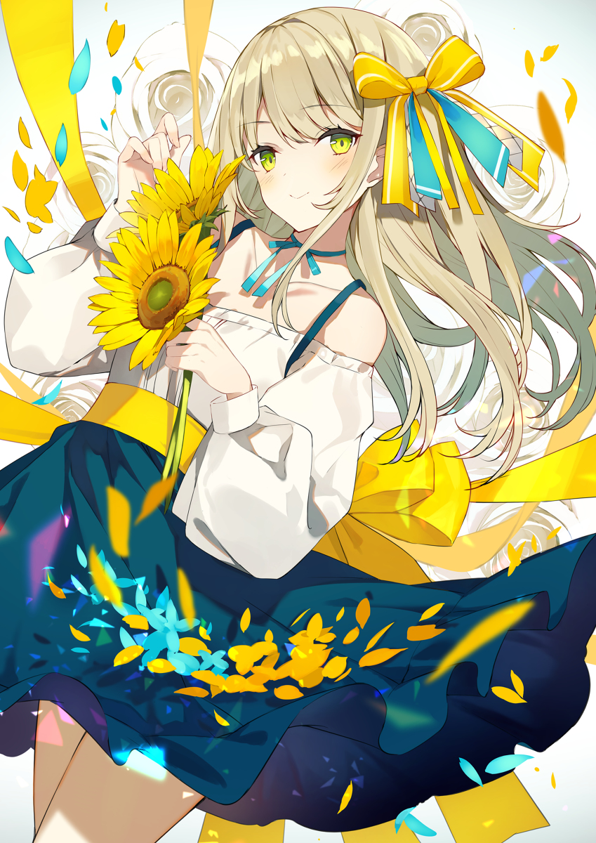 This is a pixiv picture whose title is Yellow.