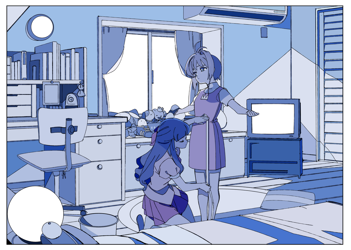 This is a pixiv picture whose title is mm.