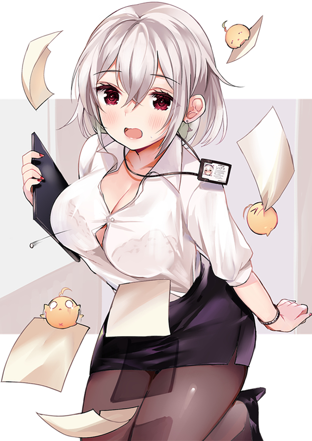 This is a pixiv picture whose title is シリアス.