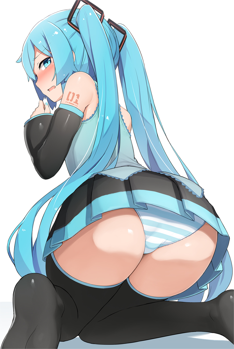 This is a pixiv picture whose title is お尻.