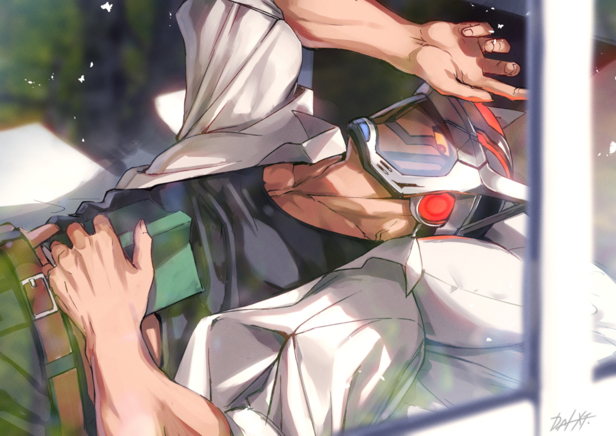 This is a pixiv picture whose title is 退屈.