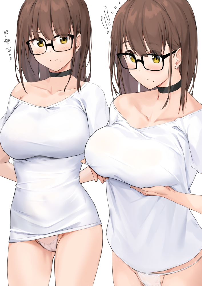 This is a pixiv picture whose title is 自信満々な彼女 (｀^´) ﾄﾞﾔｯ!.