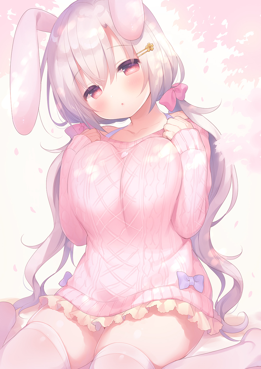 This is a pixiv picture whose title is ぽかぽか陽気.