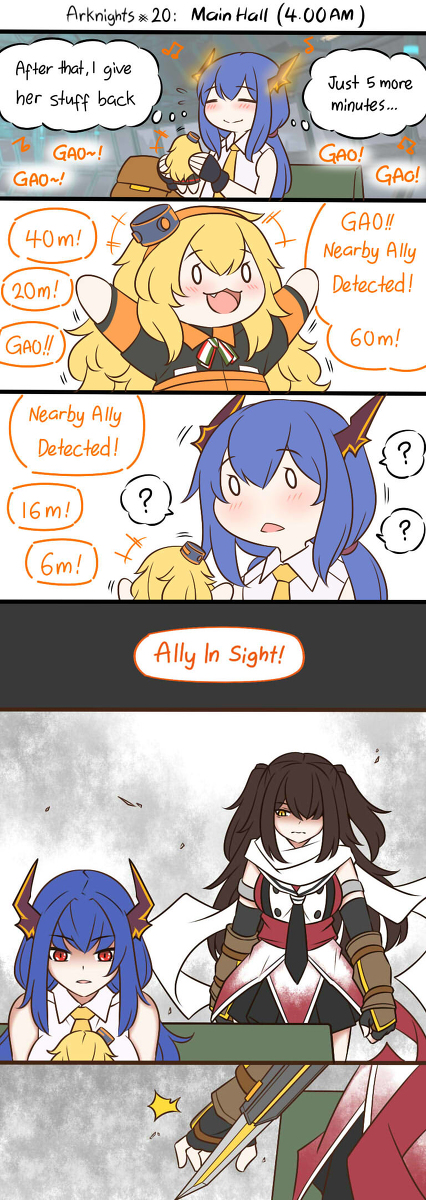 This is a pixiv picture whose title is Arknights#20.