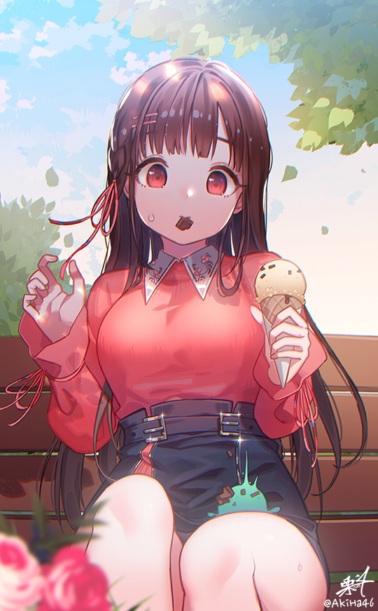 This is a pixiv picture whose title is Choco.