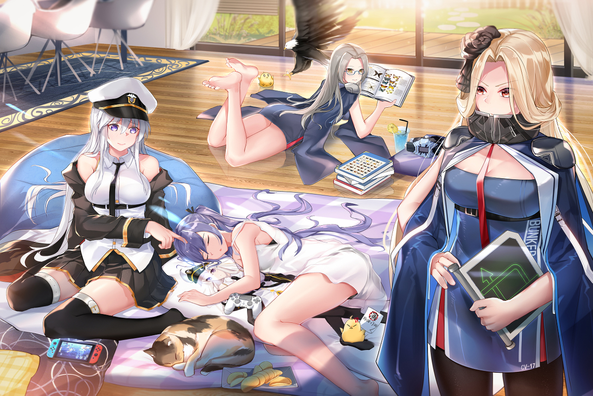 This is a pixiv picture whose title is 五月病.