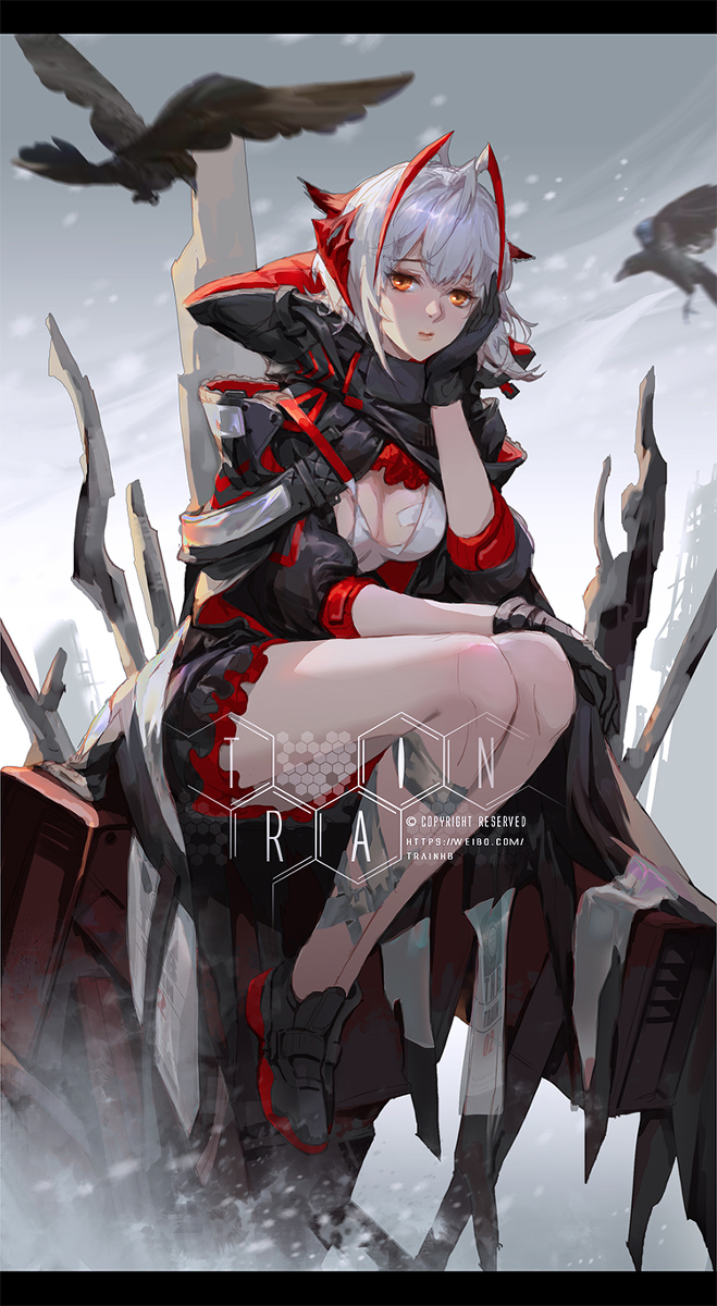 This is a pixiv picture whose title is アークナイツバトルイラコン-W.