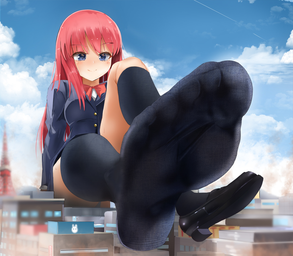 This is a pixiv picture whose title is 副部長.